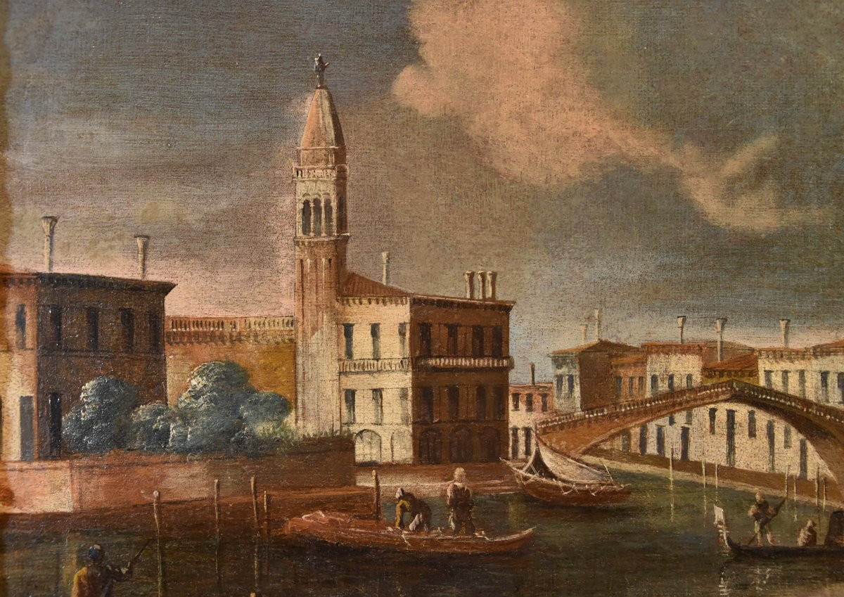 Francesco Tironi (venice, Circa 1745 - 1797), View Of Venice With The Church Of S. Geremia-photo-7