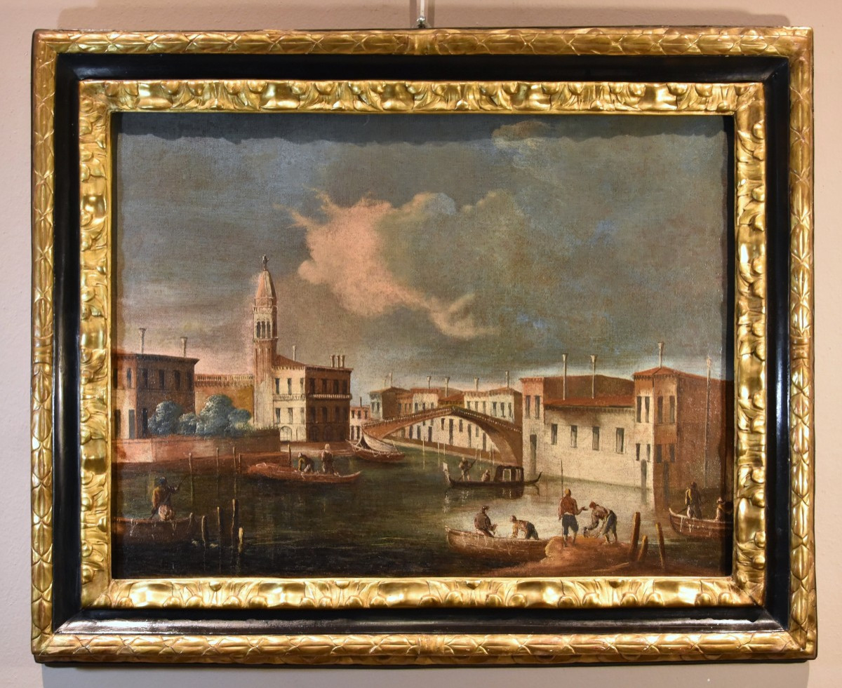 Francesco Tironi (venice, Circa 1745 - 1797), View Of Venice With The Church Of S. Geremia