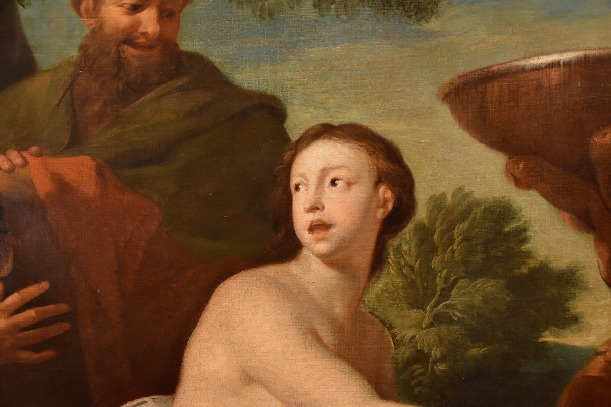Susanna And The Elders, Giovanni Segala (venice 1663 - Murano 1720)-photo-6