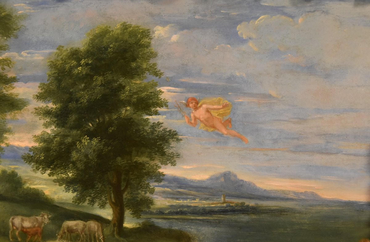 The Rape Of Europa, Francesco Albani (bologna 1578 - 1660) Follower Of-photo-4