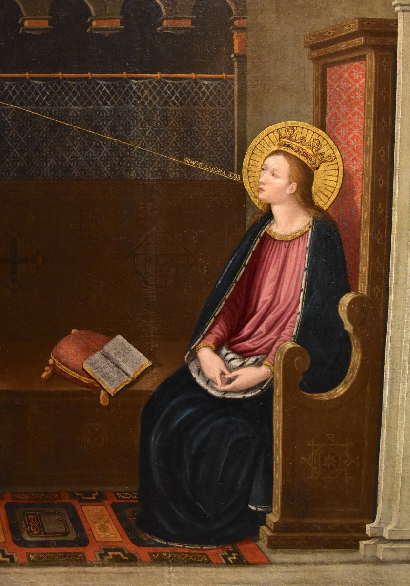 The Annunciation, Alessandro Allori (florence, 1535 – Florence, 1607) Circle-photo-4