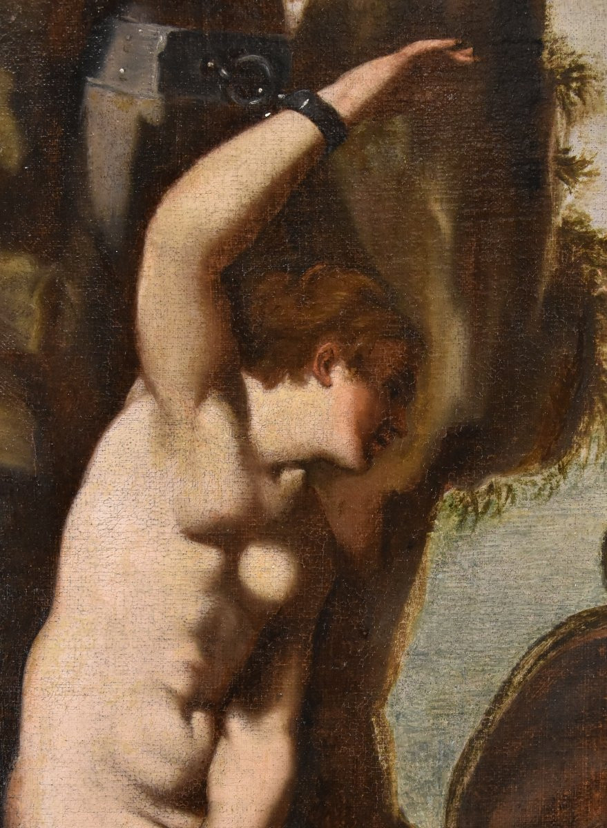 Andromeda And The Sea Monster, Agostino Carracci (1557-1602) Circle Of-photo-4