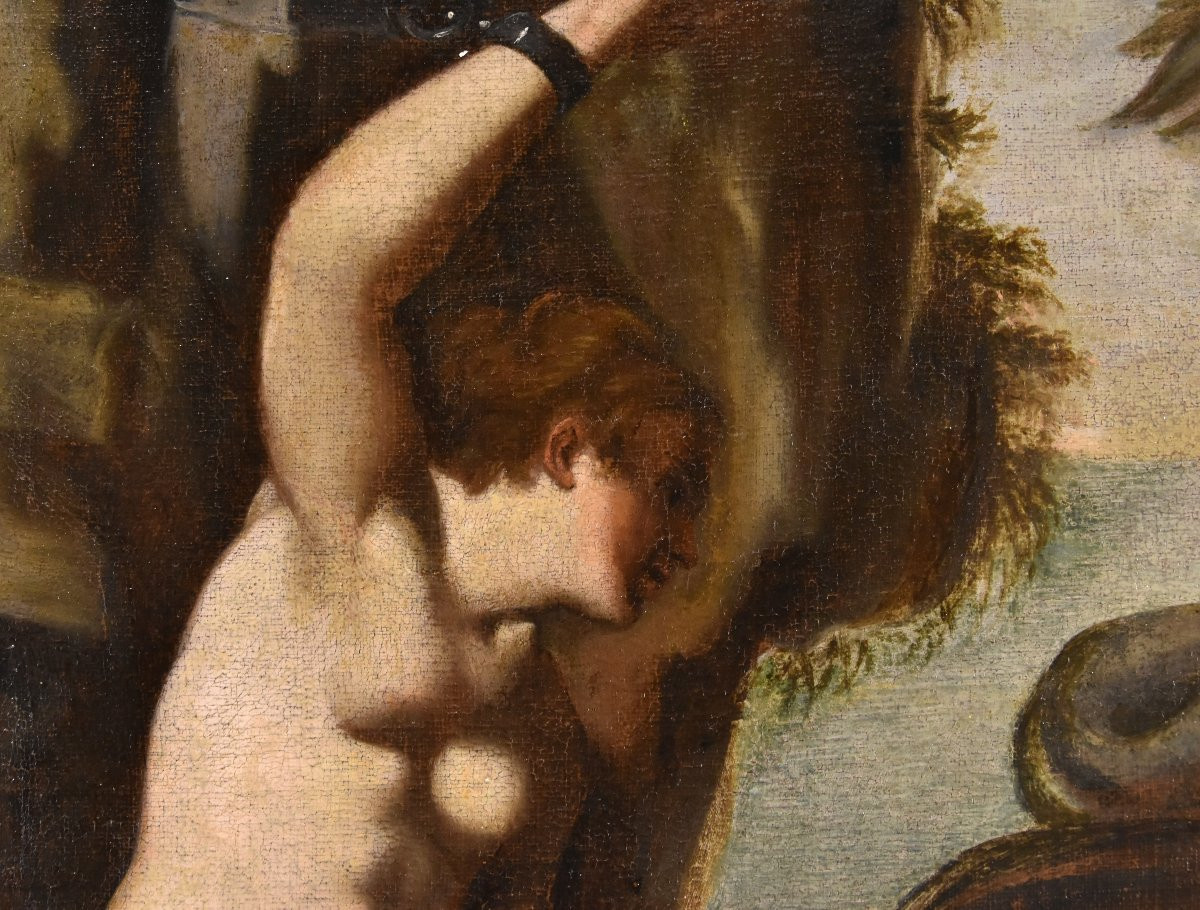 Andromeda And The Sea Monster, Agostino Carracci (1557-1602) Circle Of-photo-7