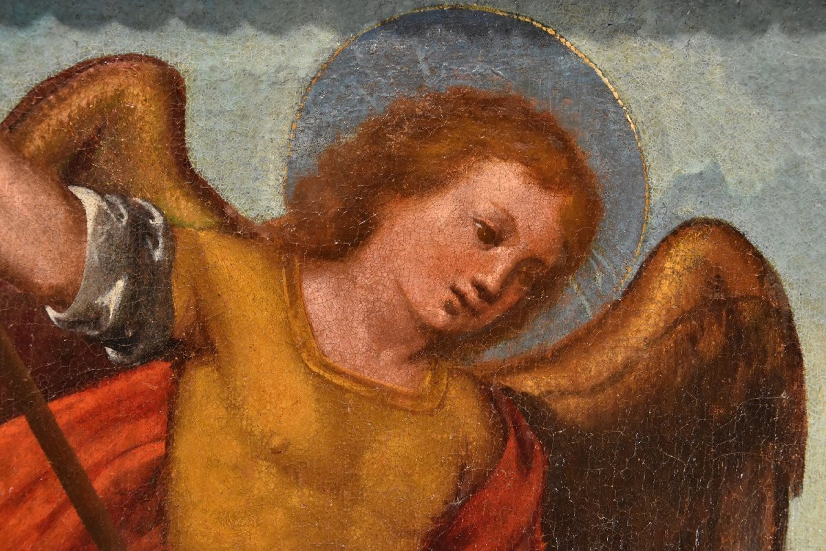Saint Michael The Archangel Victorious, Tuscany - 16th Century-photo-4