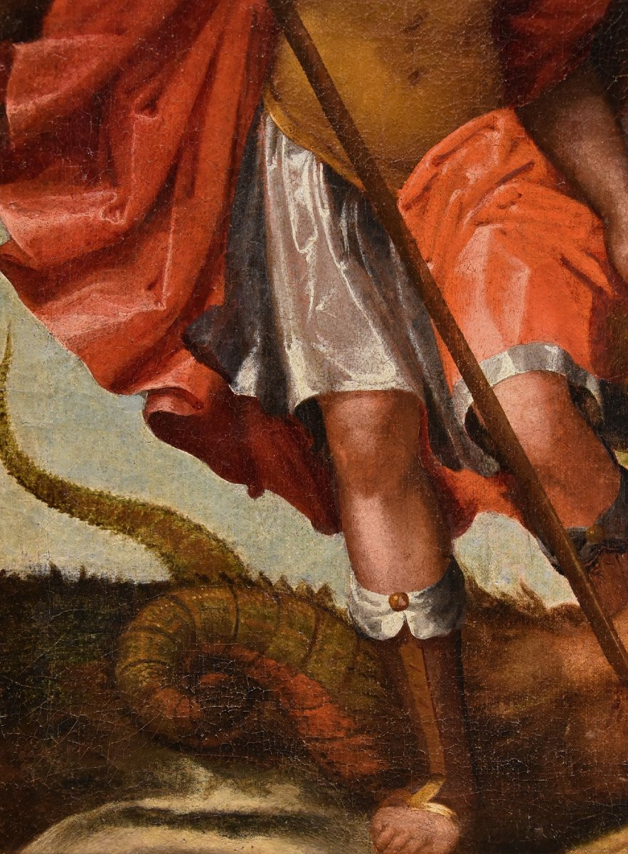 Saint Michael The Archangel Victorious, Tuscany - 16th Century-photo-7