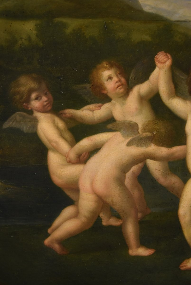 La Danse des Amours, Francesco Albani (Bologne 1578 - 1660) Copie de -photo-7