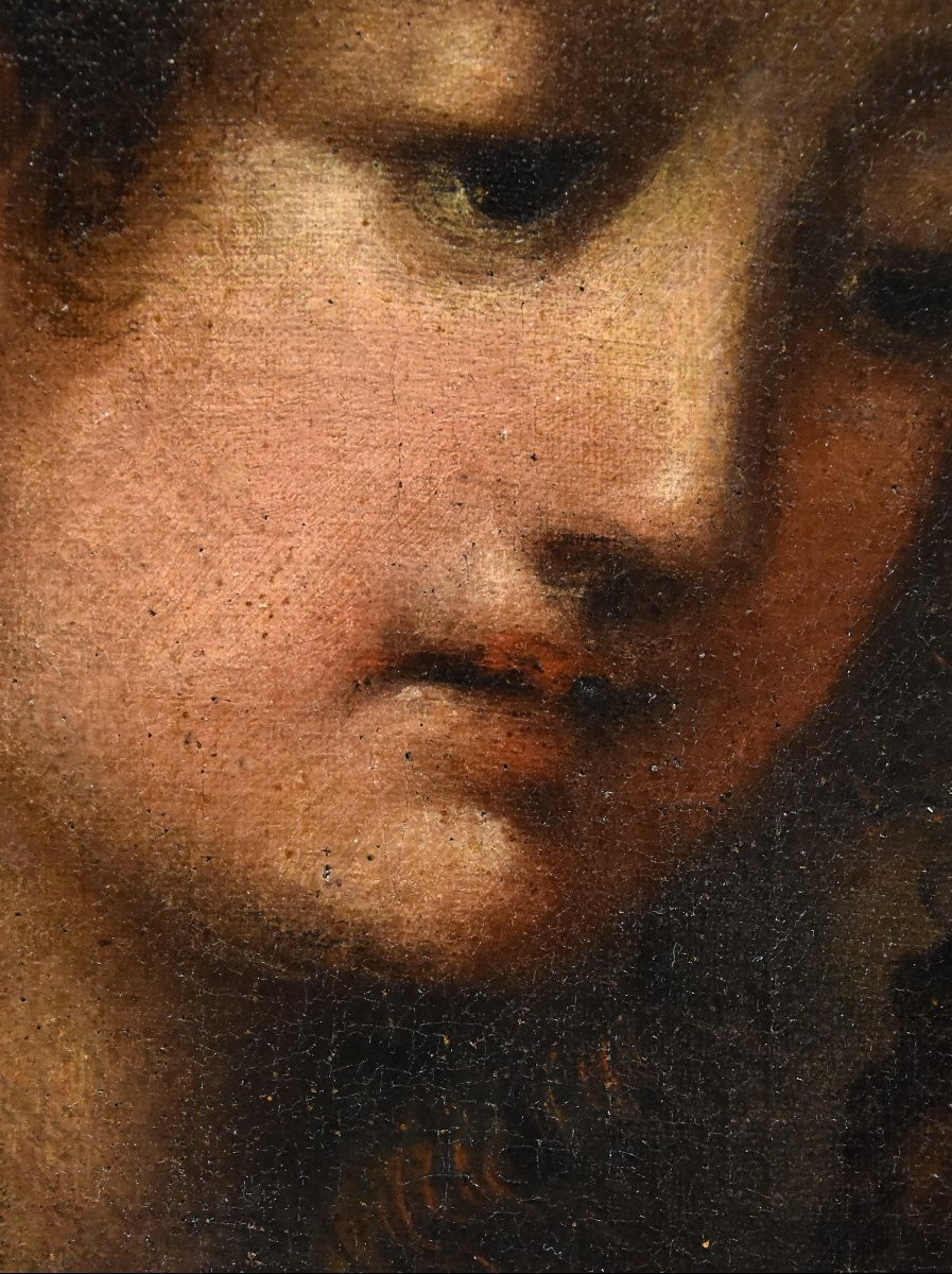 Ange de l'Annonciation, Peintre toscan du XVIIe siècle-photo-2