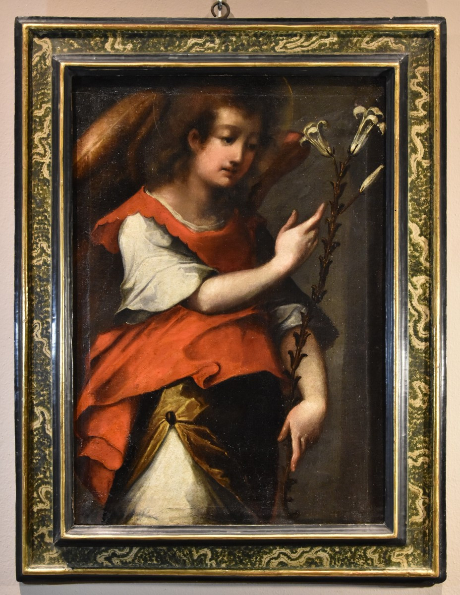 Ange de l'Annonciation, Peintre toscan du XVIIe siècle