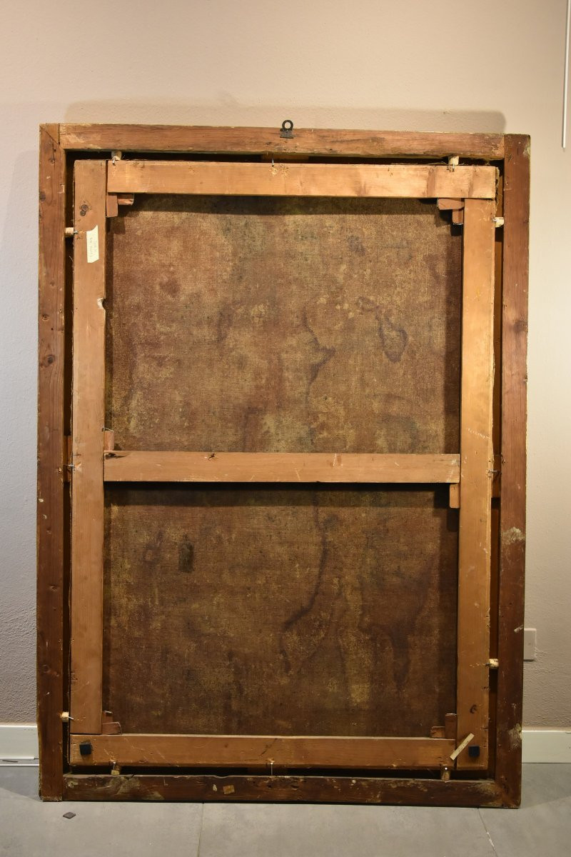 Andrea Scacciati (florence 1642-1710)  Composition Of Flowers Within Embossed Vase  (2 Of 3)-photo-8