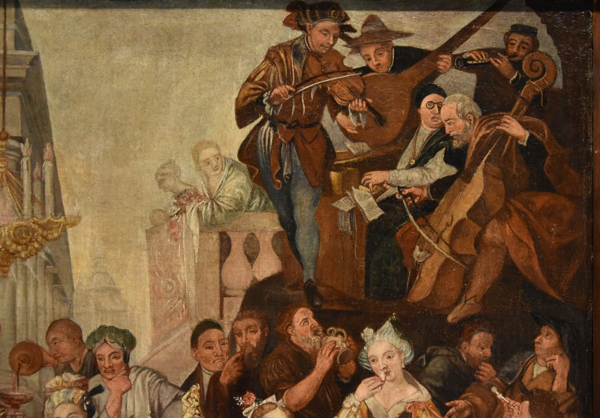 Le festin de Balthazar, Frans Francken II (Anvers, 1581-1642) atelier/cercle-photo-2