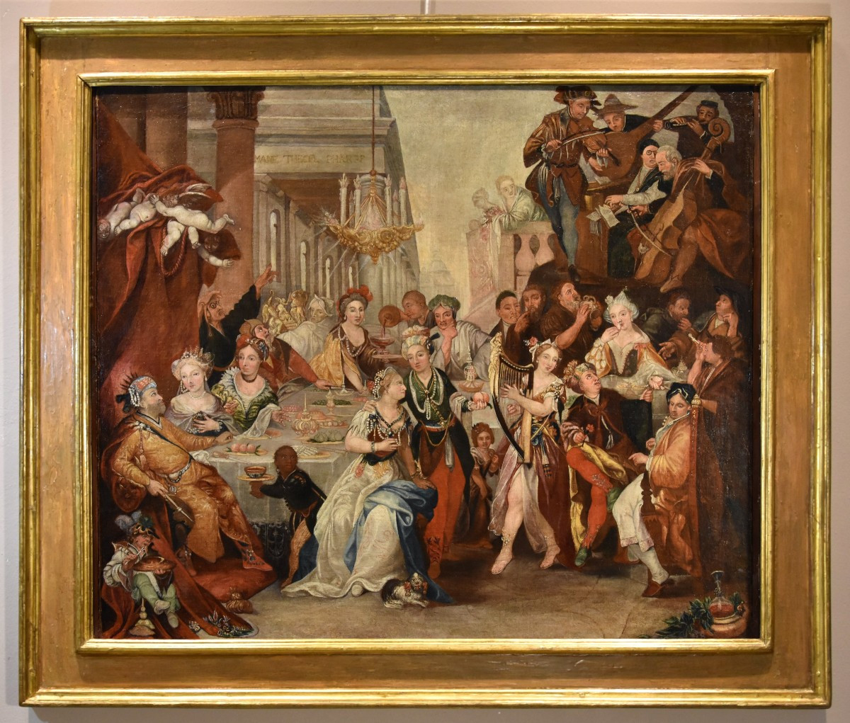 Le festin de Balthazar, Frans Francken II (Anvers, 1581-1642) atelier/cercle