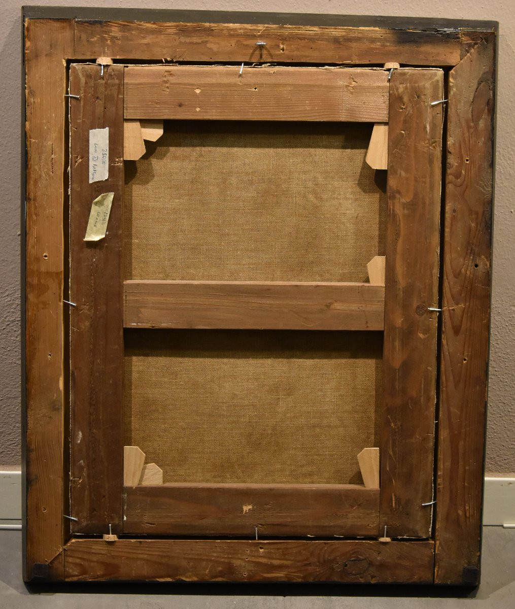 Portrait Of Louis XIV As A Child, French Painter 17th/18th Centuries-photo-8