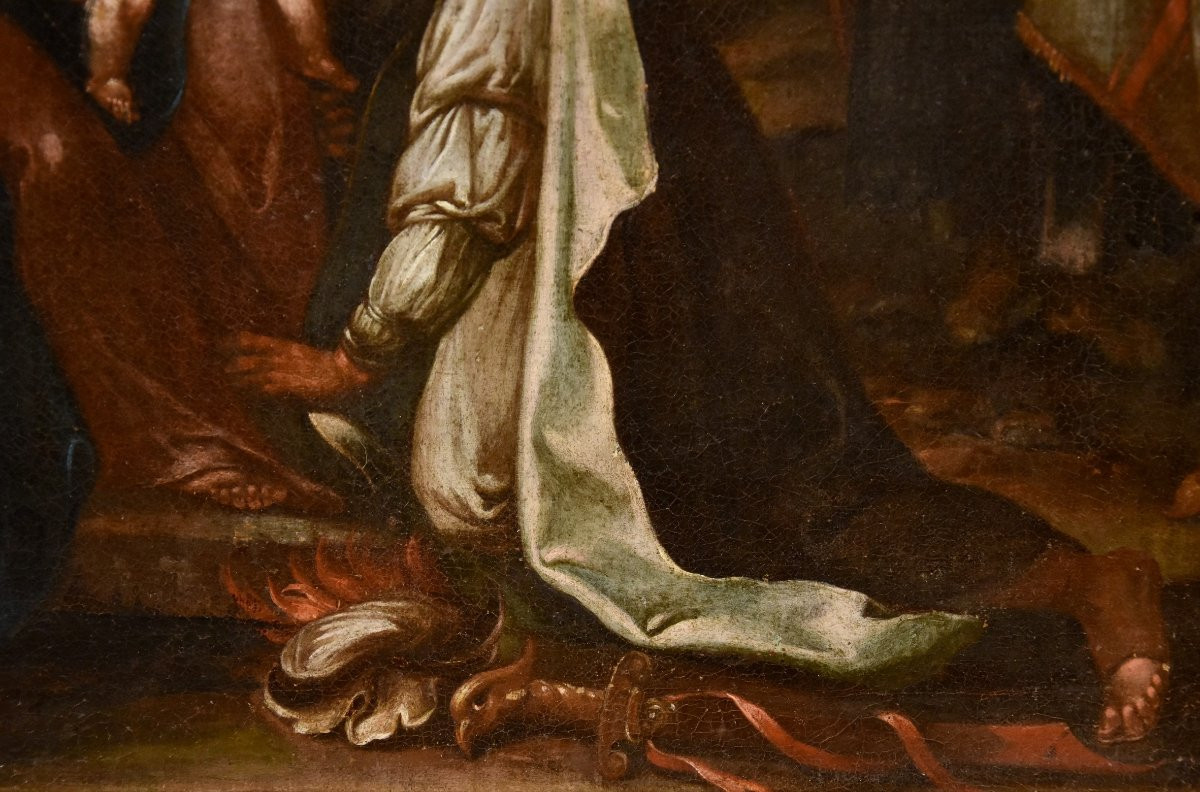 The Adoration Of The Magi, Jan Van Der Straet, Said Giovanni Stradano (bruges 1523 - 1605)-photo-5