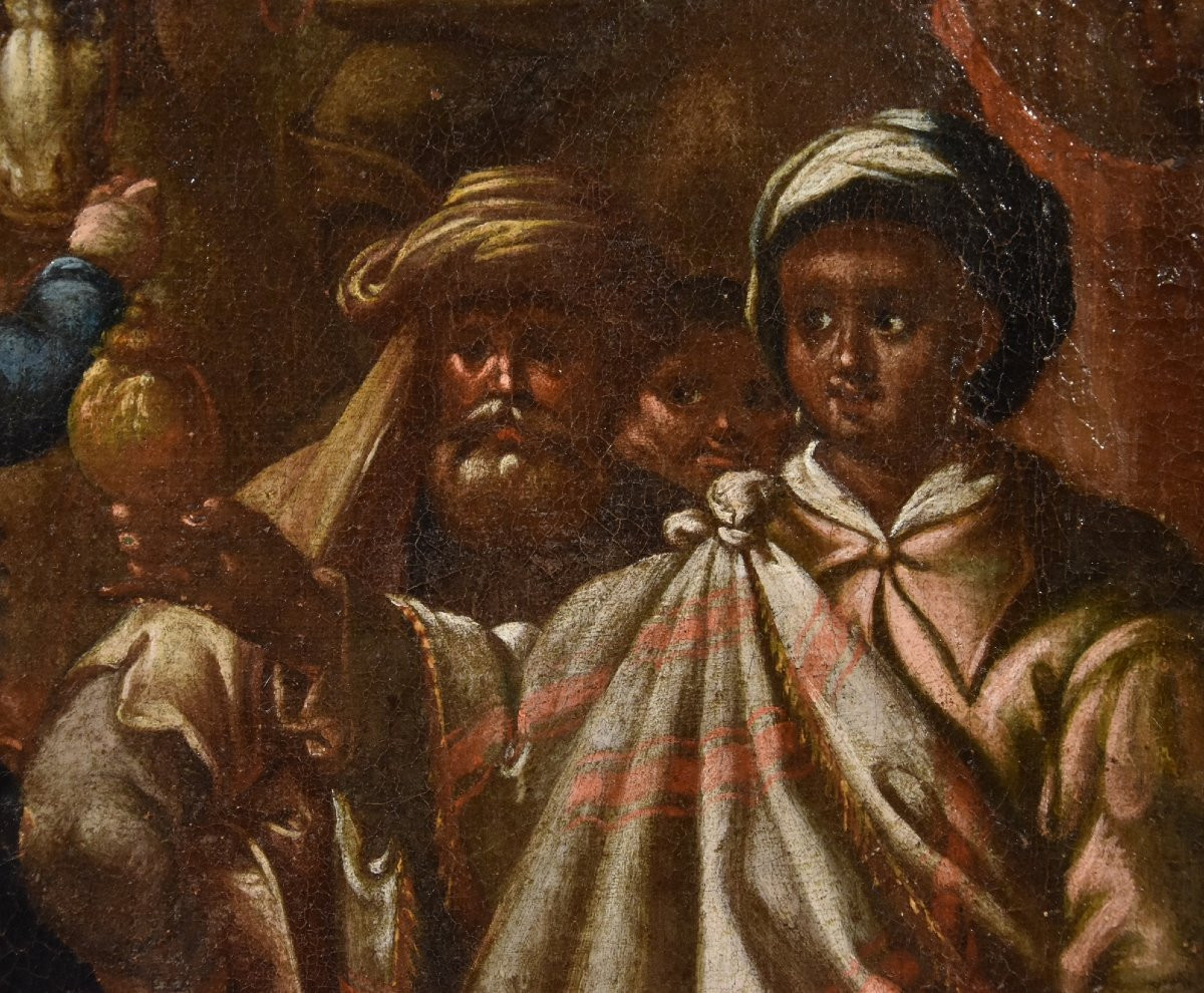 The Adoration Of The Magi, Jan Van Der Straet, Said Giovanni Stradano (bruges 1523 - 1605)-photo-7