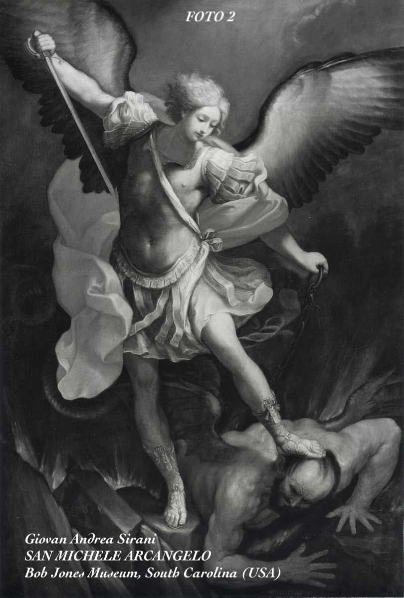 Saint Michel Archange, Guido Reni (Bologne 1575 - 1642) Atelier/suiveur de-photo-1