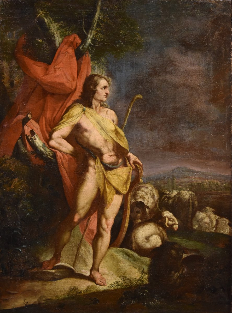 Apollon gardant les troupeaux du roi Admète, Cornelis van Haarlem (Haarlem 1562–1638) atelier-photo-2