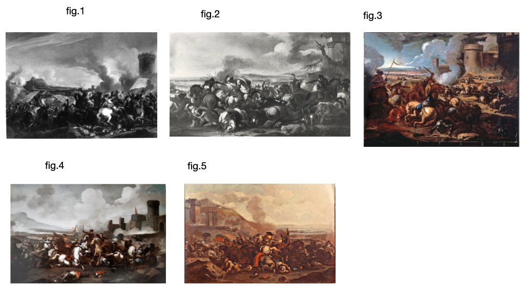 Bataille entre les cavaleries chrétienne et turque, Marzio Masturzo (Naples/Rome, XVIIe siècle)-photo-4
