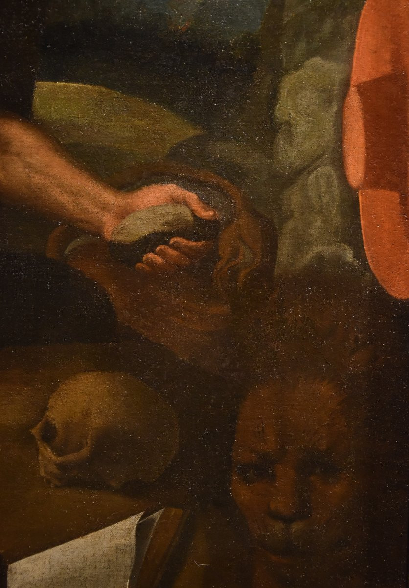 Saint Jerome, Workshop Of Alessandro Bonvicino, Known As Il Moretto (brescia, C. 1498 – 1554)-photo-4