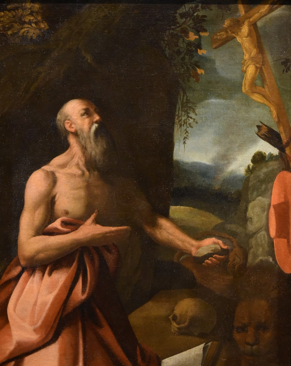 Saint Jerome, Workshop Of Alessandro Bonvicino, Known As Il Moretto (brescia, C. 1498 – 1554)