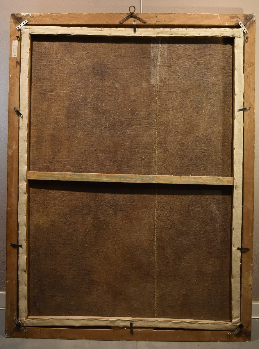 King David Playing The Harp, Ignatius De Ríes (seville, 1612 - 1661) Attributable-photo-8