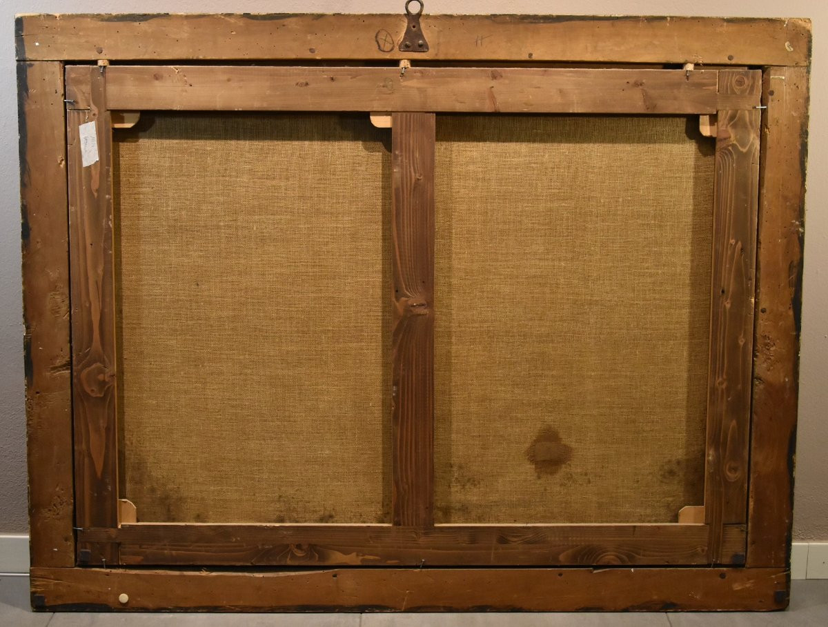 Bataille Avec Affrontement De Cavaliers, Francesco Graziani (actif à Naples/rome, XVIIe Siècle)-photo-8