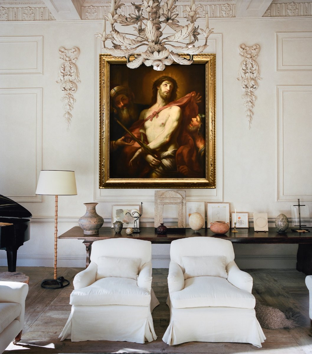 Ecce Homo, Workshop Of Valerio Castello (genoa, 1624 - Genoa, 1659)-photo-1