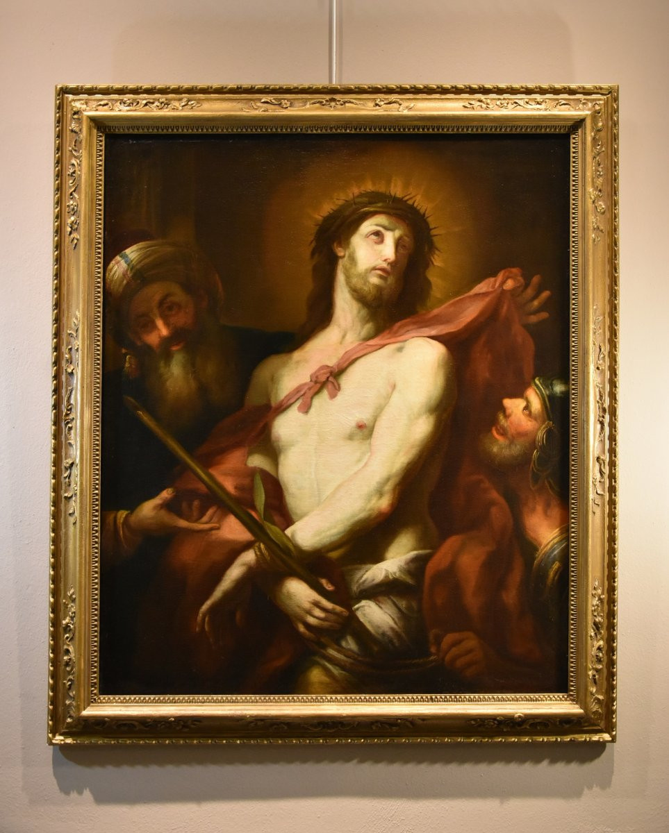 Ecce Homo, Workshop Of Valerio Castello (genoa, 1624 - Genoa, 1659)-photo-2