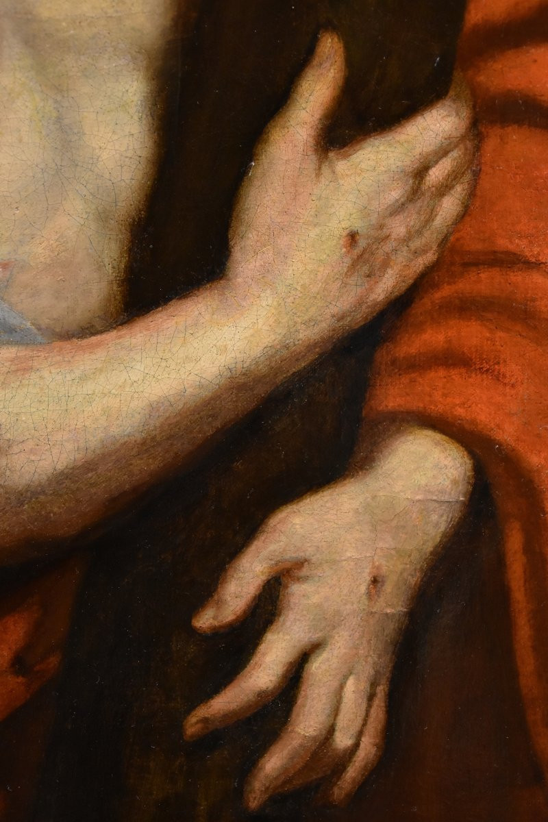 Christ Carrying The Cross, Anthoon Van Dyck (antwerp 1599 - London 1641) Workshop-photo-4