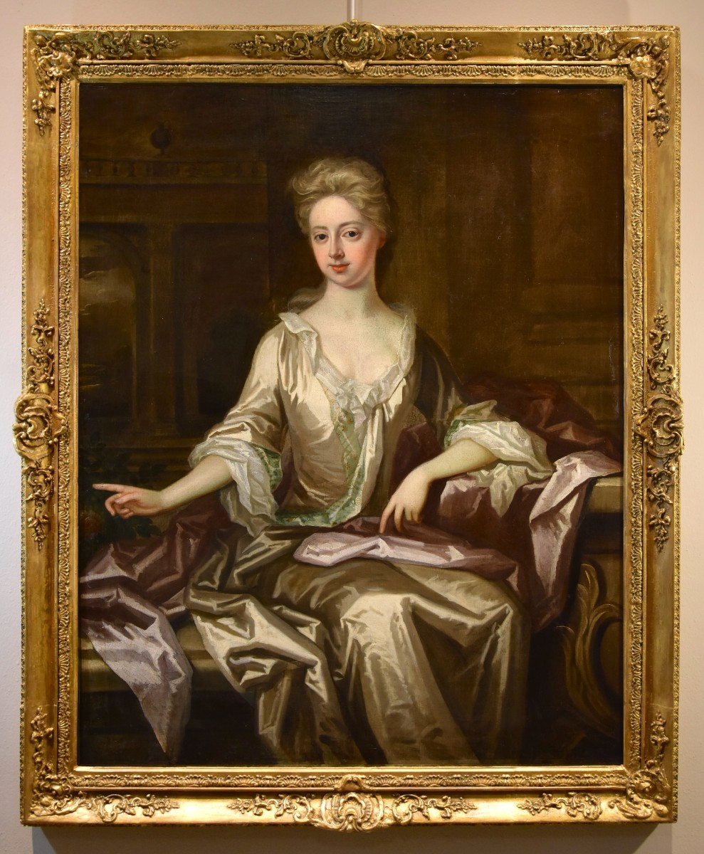 Godfrey Kneller (lübeck 1646 – London 1723), Portrait Of An English Noblewoman