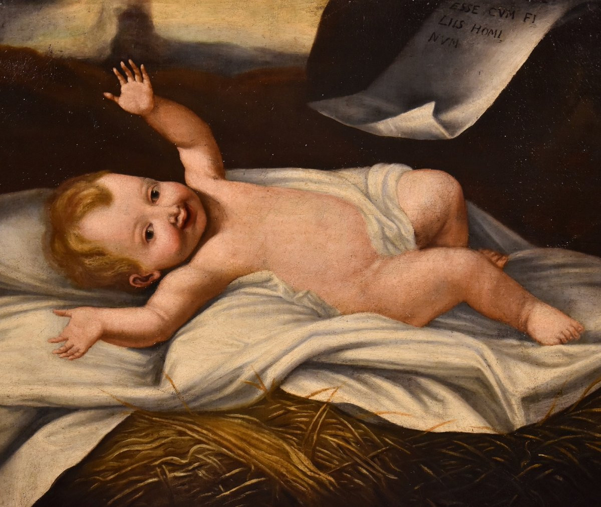 Enfant Jésus, Peintre Lombard Actif Au XVIIe Siècle-photo-2