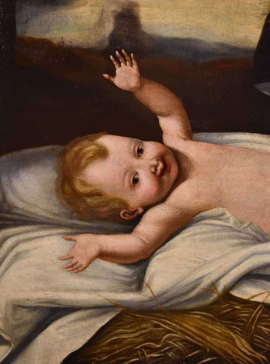 Enfant Jésus, Peintre Lombard Actif Au XVIIe Siècle-photo-3