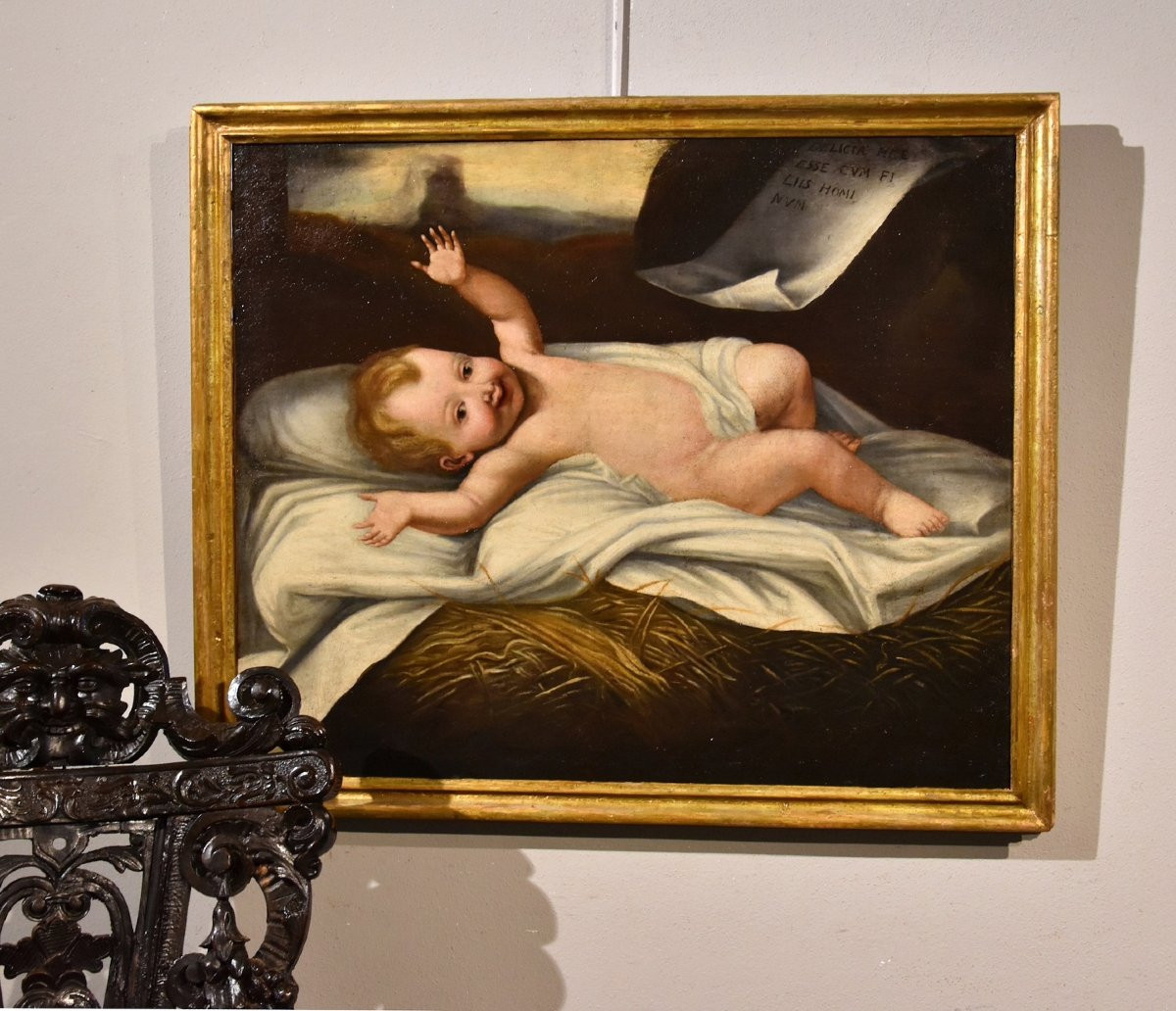 Enfant Jésus, Peintre Lombard Actif Au XVIIe Siècle-photo-1