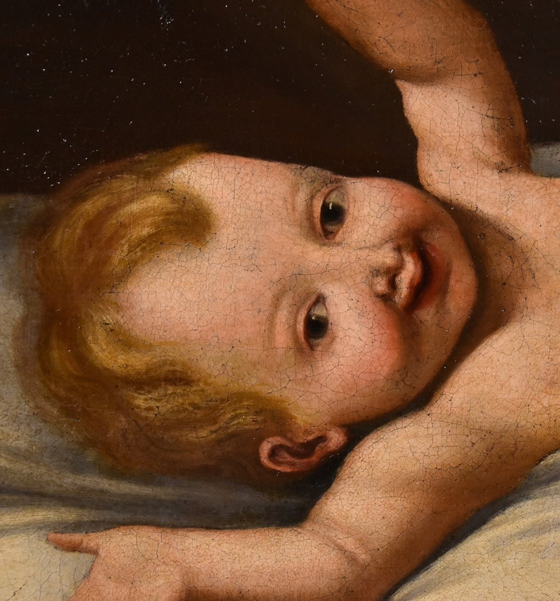 Enfant Jésus, Peintre Lombard Actif Au XVIIe Siècle-photo-3