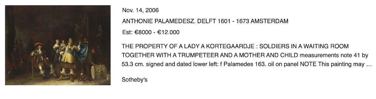 Guards With Bugler, Anthony Palamedesz (delft 1601 - Amsterdam 1673) - Signed And Dated-photo-7