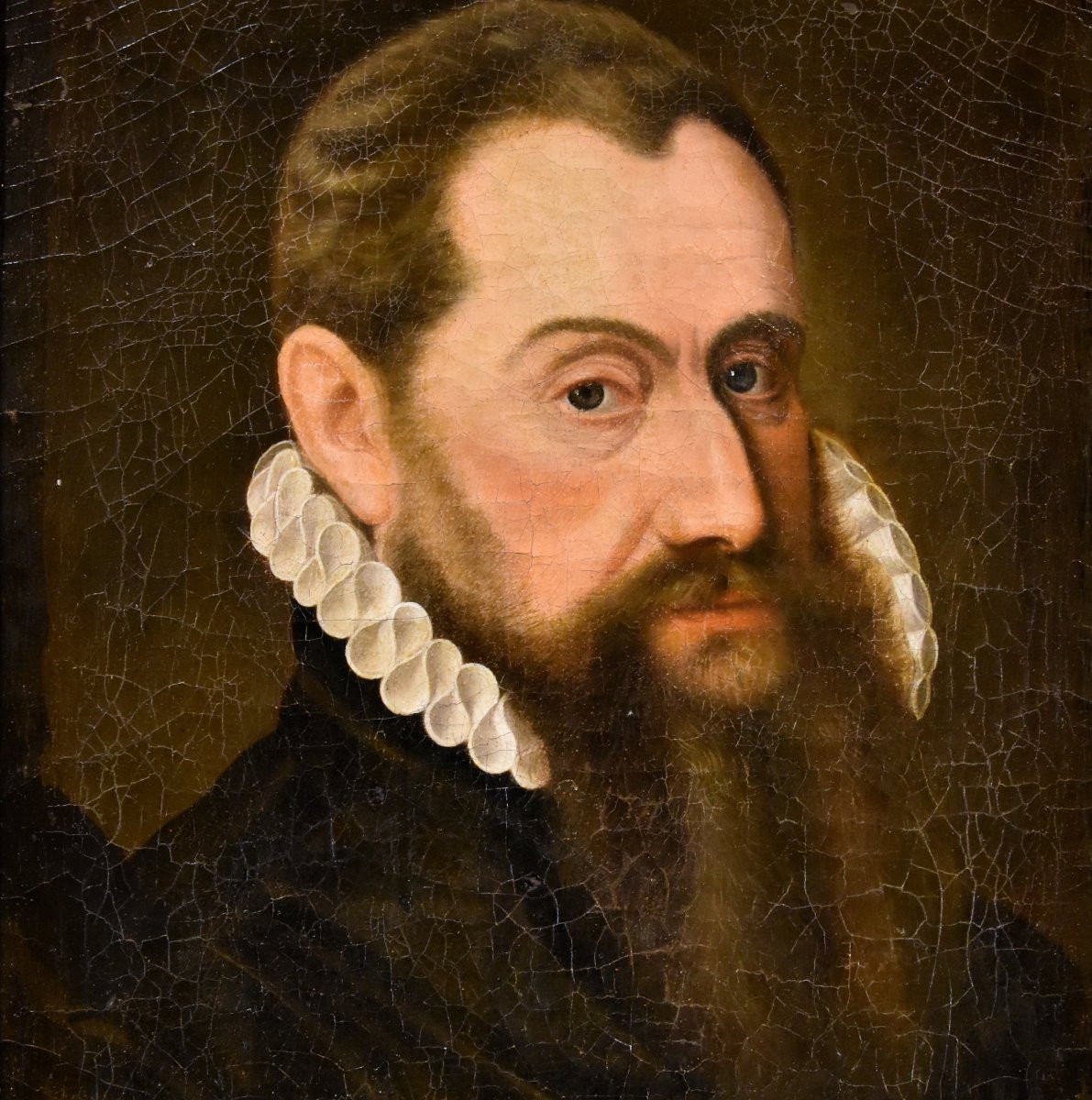 Portrait Of A Gentleman In Renaissance Dress, Frans Pourbus (bruges, 1545 - Antwerp, 1581)-photo-1