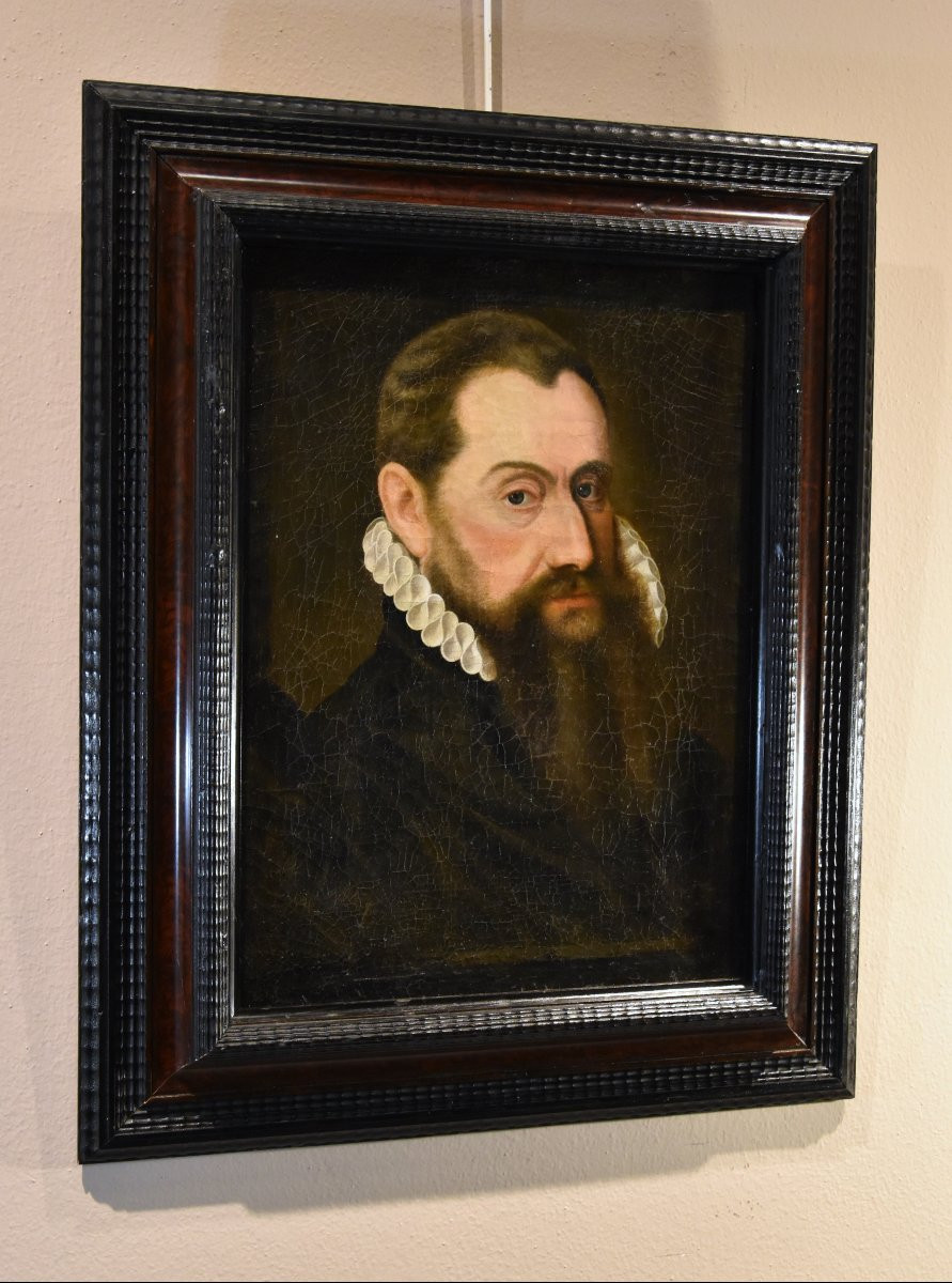 Portrait Of A Gentleman In Renaissance Dress, Frans Pourbus (bruges, 1545 - Antwerp, 1581)-photo-5