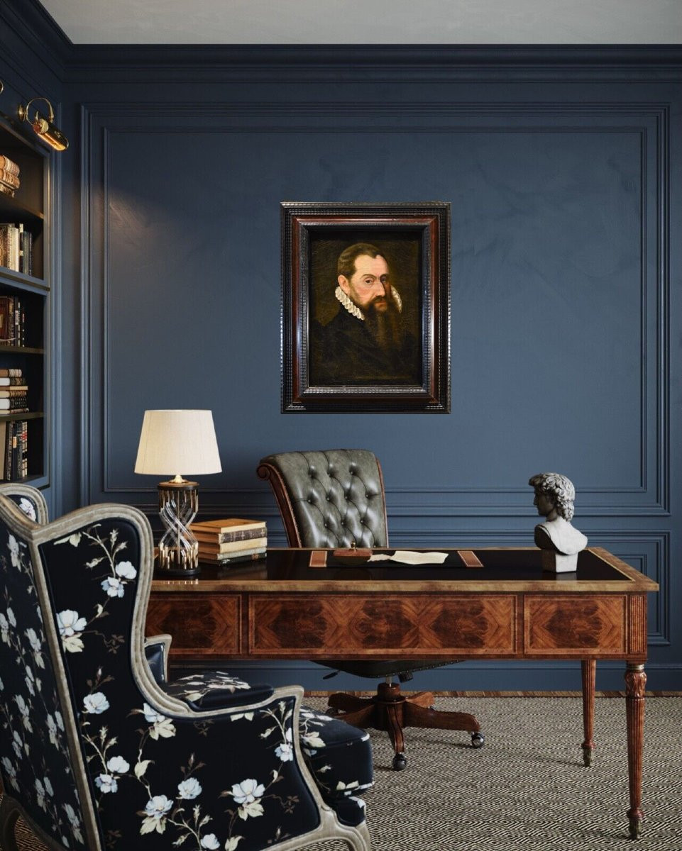 Portrait Of A Gentleman In Renaissance Dress, Frans Pourbus (bruges, 1545 - Antwerp, 1581)-photo-7