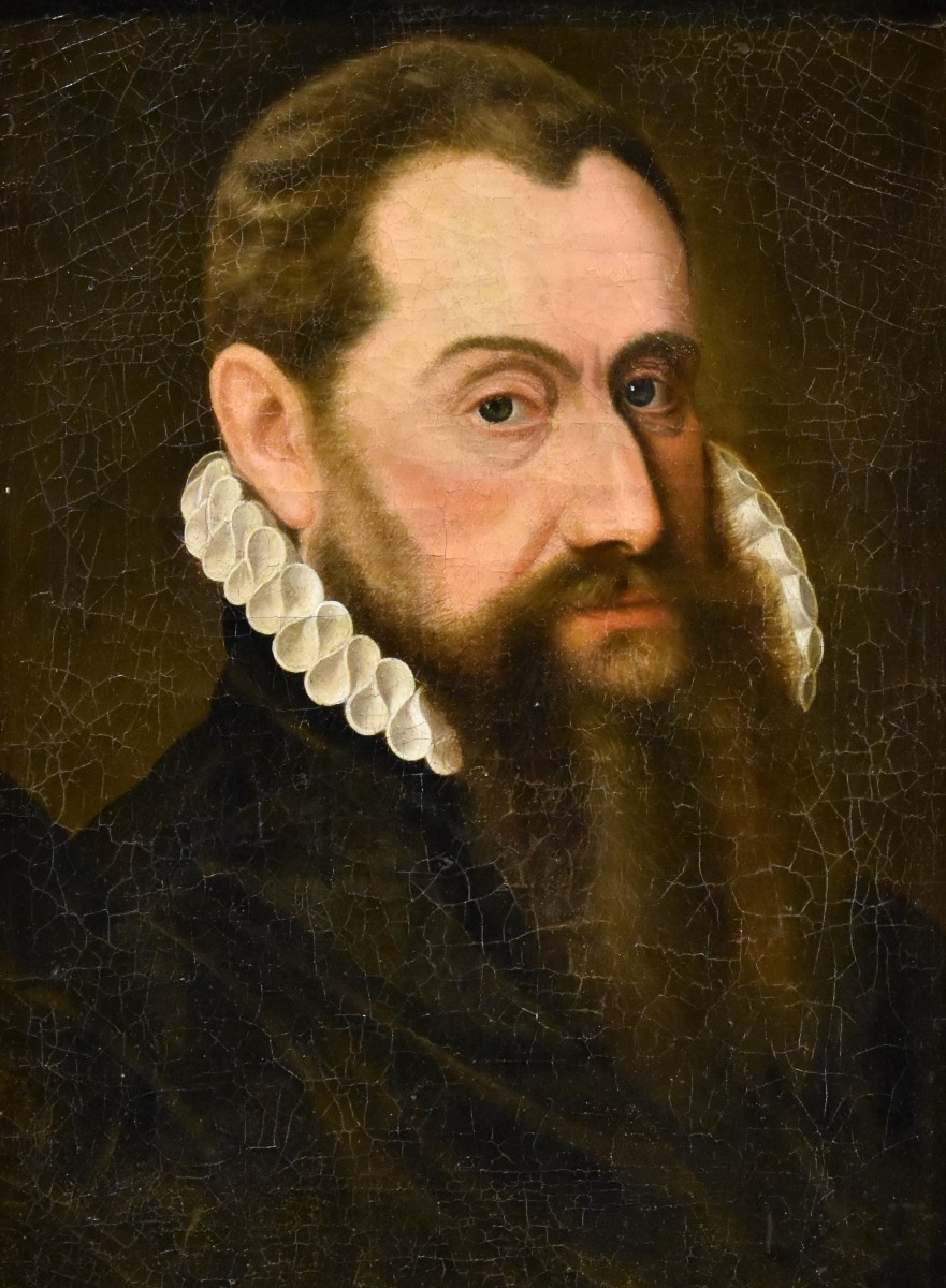 Portrait Of A Gentleman In Renaissance Dress, Frans Pourbus (bruges, 1545 - Antwerp, 1581)