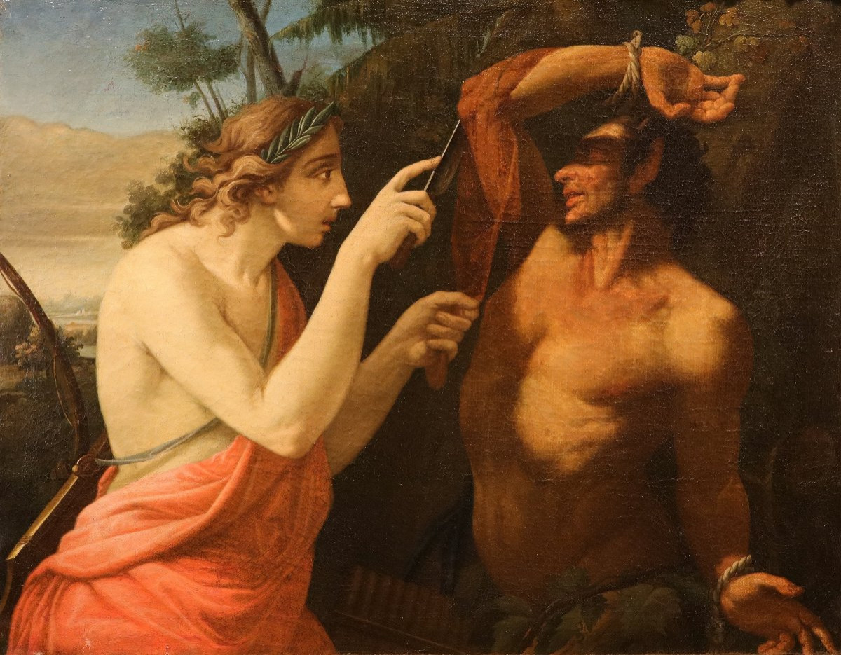 Apollon et Marsyas, Pompeo Girolamo Batoni (Lucques 1708 – Rome 1787) cercle-photo-2