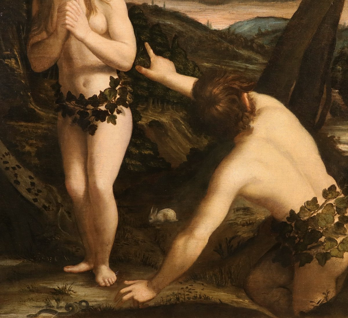 Adam And Eve Expelled From The Garden Of Eden, Abraham Bloemaert (gorinchem 1564 - Utrecht 1651-photo-1