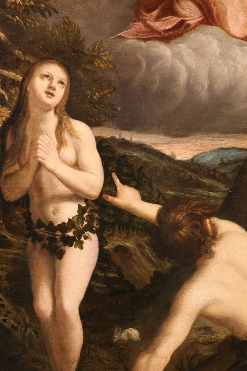 Adam And Eve Expelled From The Garden Of Eden, Abraham Bloemaert (gorinchem 1564 - Utrecht 1651-photo-7