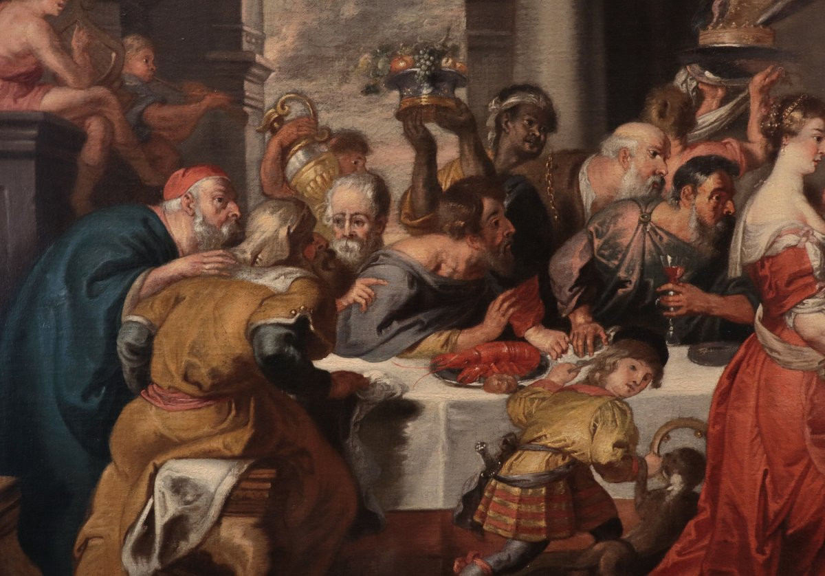 Le banquet d'Hérode, Peter Paul Rubens (Siegen 1577- Anvers 1640) atelier-photo-7