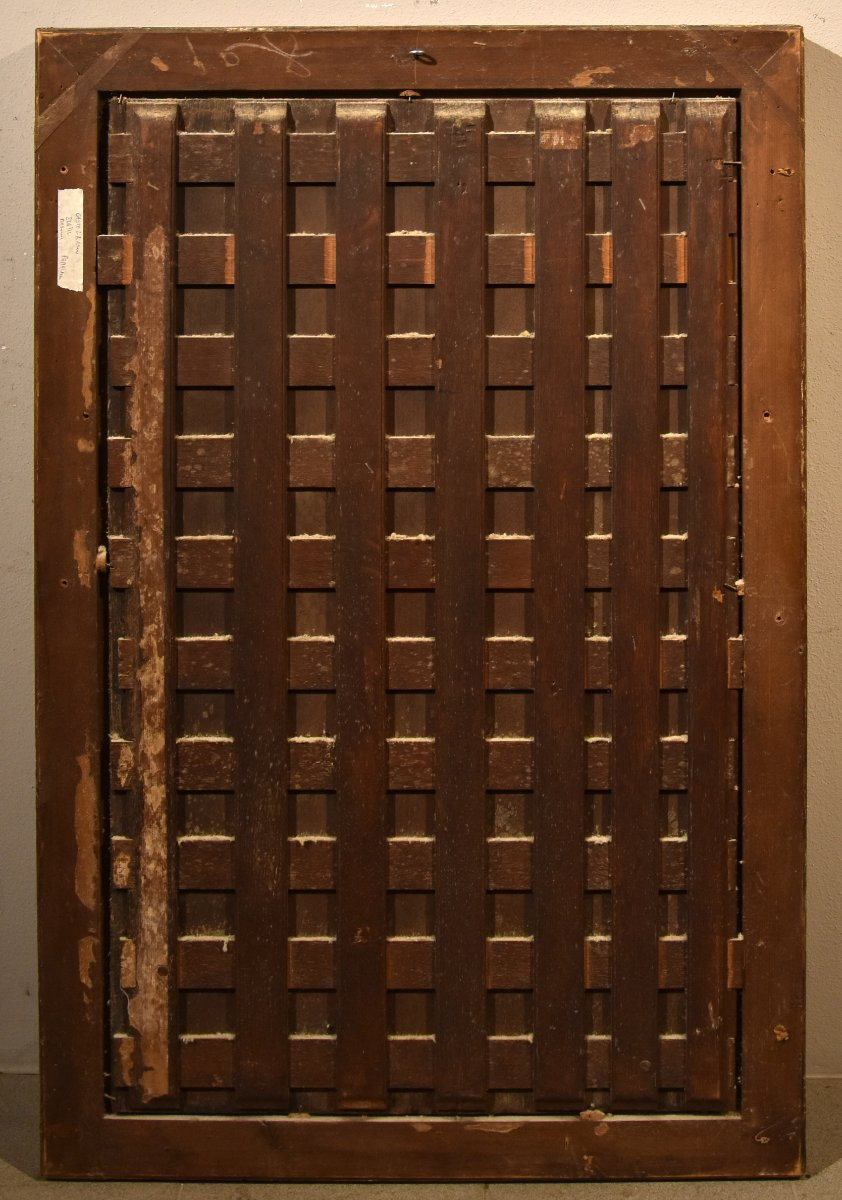 Virgin And Child Enthroned, Master Of The Parrot (antwerp, Early 16th Century), Follower-photo-8