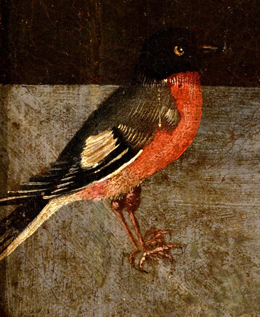 Fleurs Dans Un Vase Classique, Maître Du Vase Aux Grotesques (rome, XVIIe Siècle)-photo-2