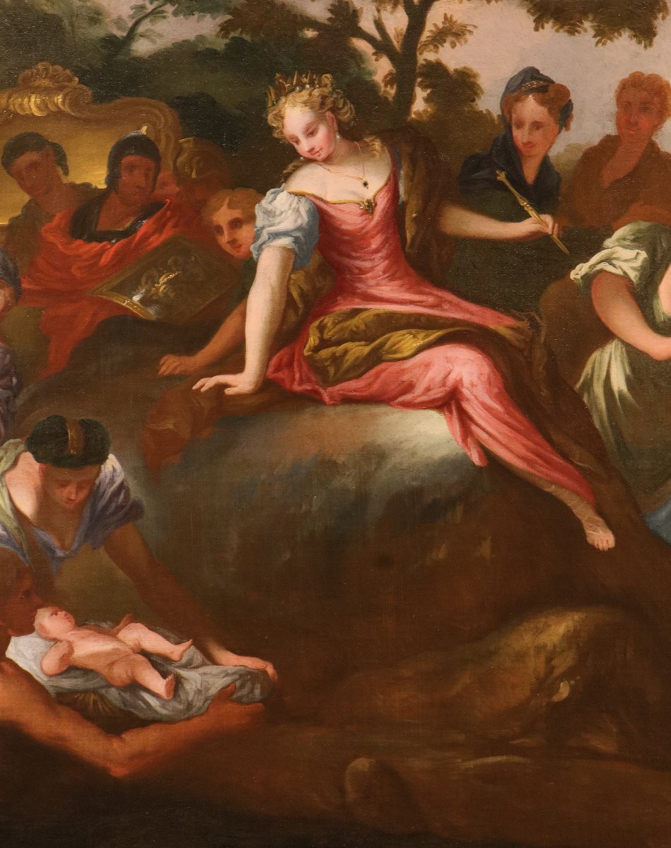 Pier Dandini (florence, 1646 – 1712), The Finding Of Moses-photo-3