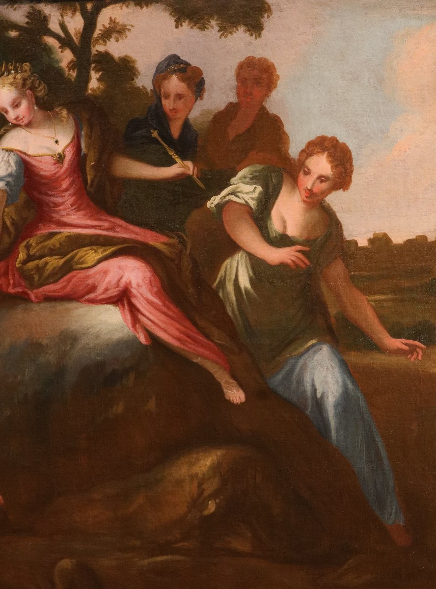 Pier Dandini (florence, 1646 – 1712), The Finding Of Moses-photo-4