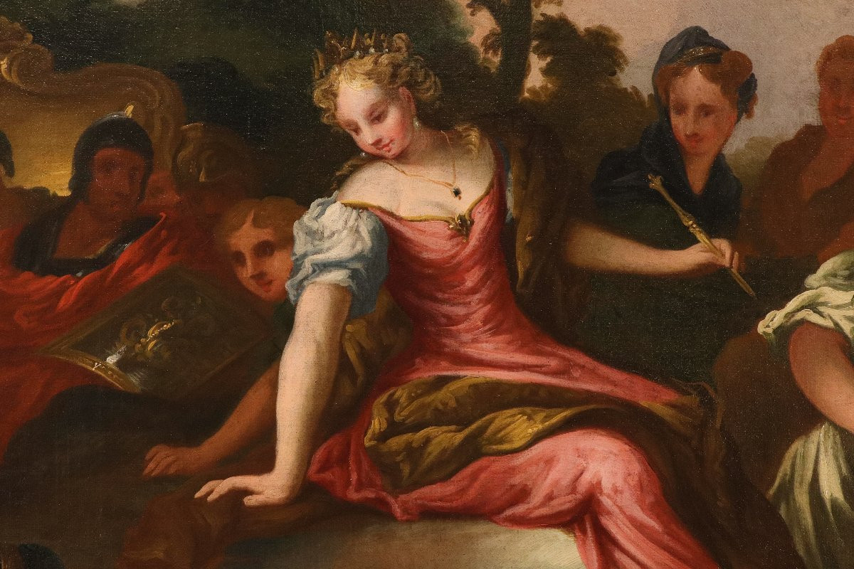 Pier Dandini (florence, 1646 – 1712), The Finding Of Moses-photo-3