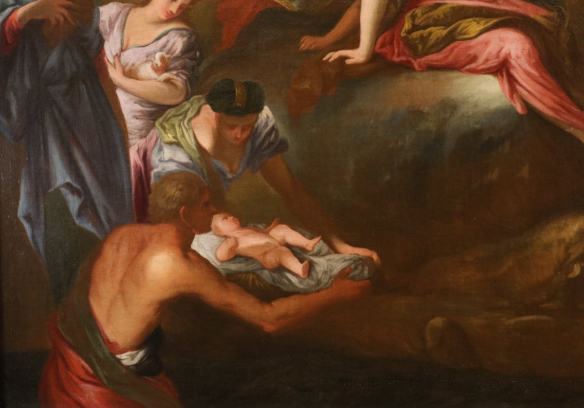 Pier Dandini (florence, 1646 – 1712), The Finding Of Moses-photo-5