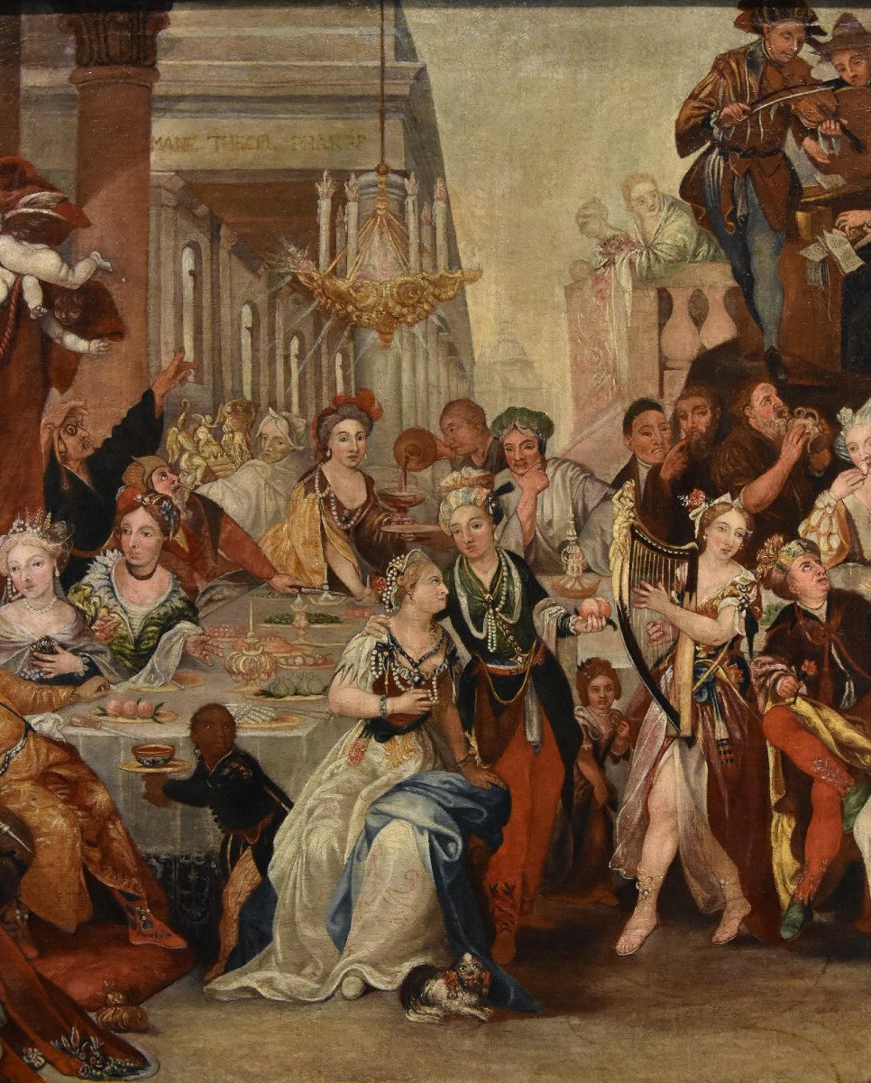 The Banquet Of Belshazzar, Frans Francken II (antwerp, 1581–1642) Workshop/circle-photo-4