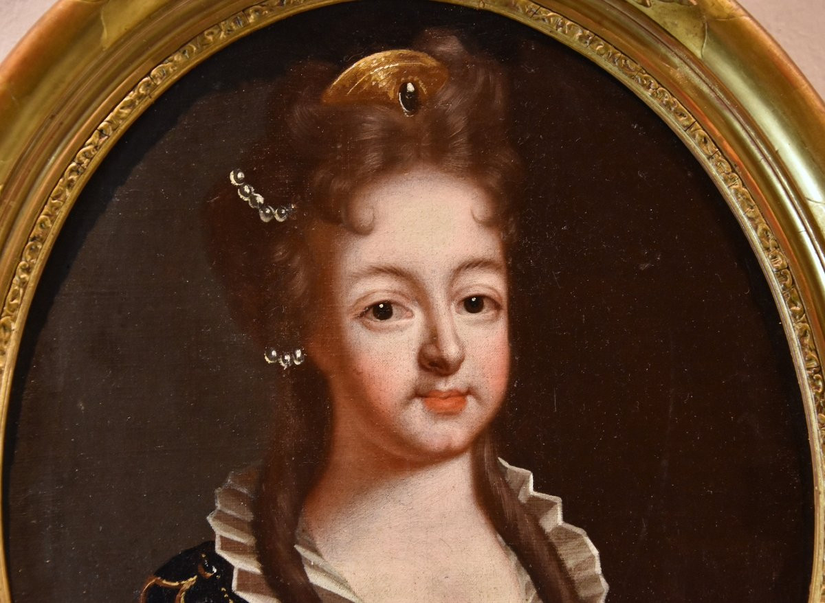 Philip V, King Of Spain And Louise Of Savoy, Circle Of Pierre Gobert (1662 - 1744)-photo-4